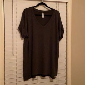Tunic length tee